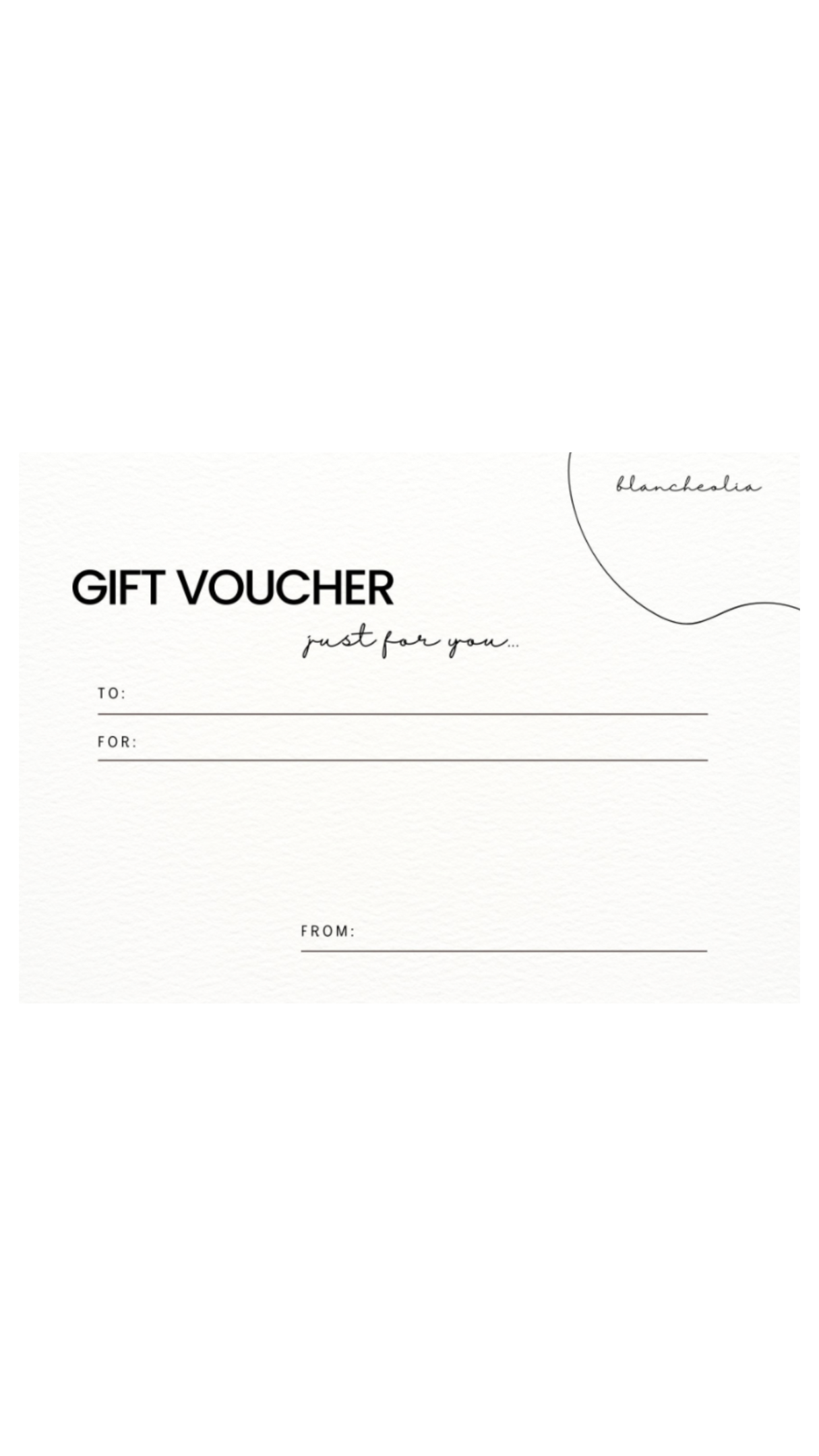 Gift voucher